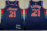 76ers 21 Joel Embiid Navy Nike Diamond 75th Anniversary City Edition Swingman Jersey,baseball caps,new era cap wholesale,wholesale hats